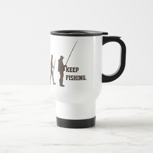 Évolution de pêche - tasse drôle de pêcheur (Droite)