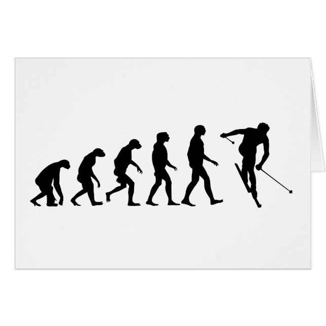 Évolution de ski (Devant horizontal)