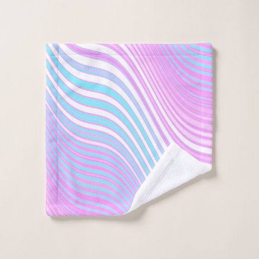 évolution des stries ondulées : (Gant de toilette)
