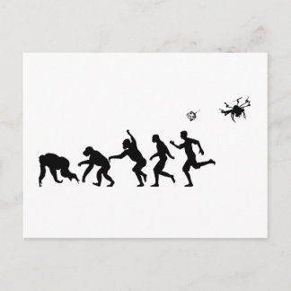 Evolution Droned Briefkaart