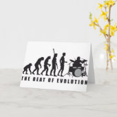 evolution drummer kaart (Gele Bloem)