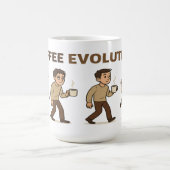 Évolution du café - Matin Mood Mug (Centre)