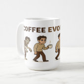 Évolution du café - Matin Mood Mug (Devant gauche)