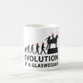 Évolution d'une Mug Glaswegian (Glasgow) (Centre)