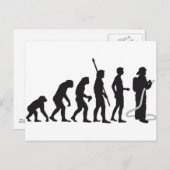 evolution firefighter briefkaart (Voorkant / Achterkant)