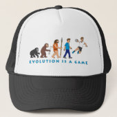 Evolution Handball Comic Style Trucker Pet (Voorkant)