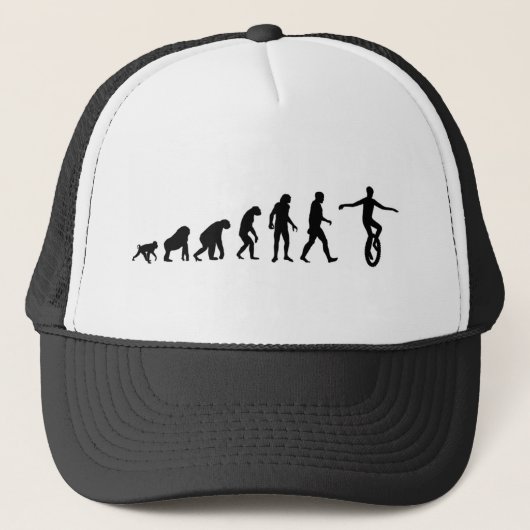 Évolution humaine : Casquette d'Unicycling de (Devant)