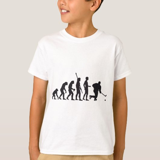 evolution icehockey t-shirt (Voorkant)