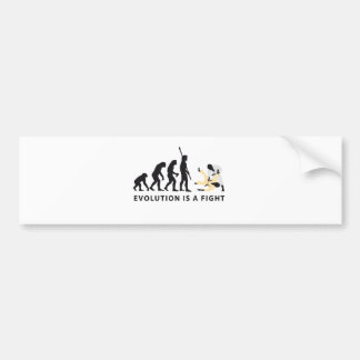 evolution Judo Bumpersticker