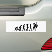 Evolution Judo Bumpersticker (Op auto)