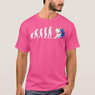 Evolution Judo Judoka Taekwondo Karate Aikido Ju-J T-shirt