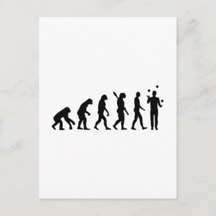 Evolution Juggling Briefkaart