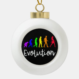 Evolution Keramische Bal Ornament