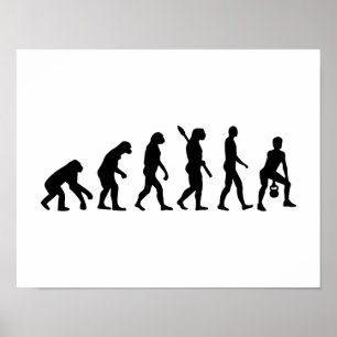 Evolution Kettlebell Poster