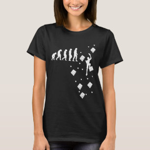 Evolution Klimmen Sport Klimmen Boulderen Klimmen T-shirt