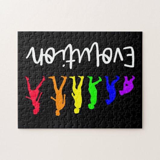 Evolution Legpuzzel (Horizontaal)