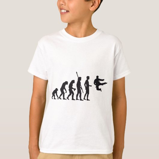evolution martial arts t-shirt (Voorkant)