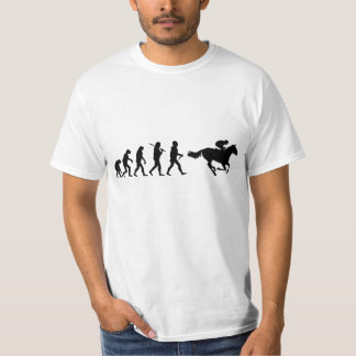 Évolution montant le T-shirt drôle