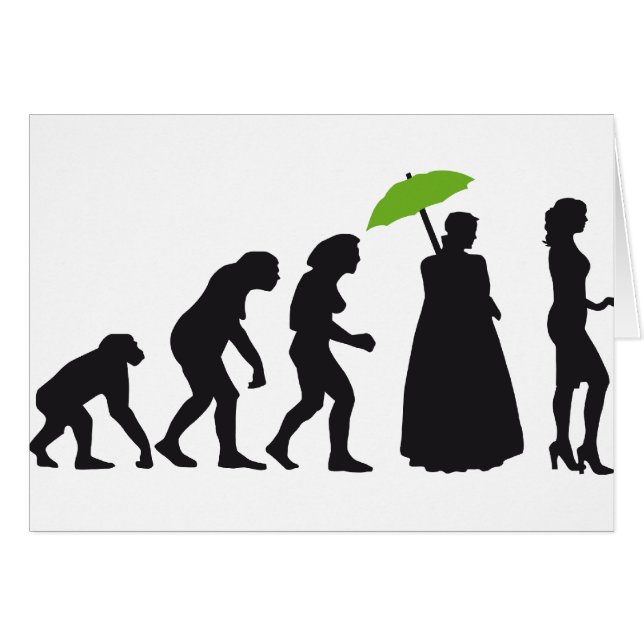 Evolution of woman (Devant horizontal)