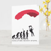 evolution Parachute Kaart (Gele Bloem)