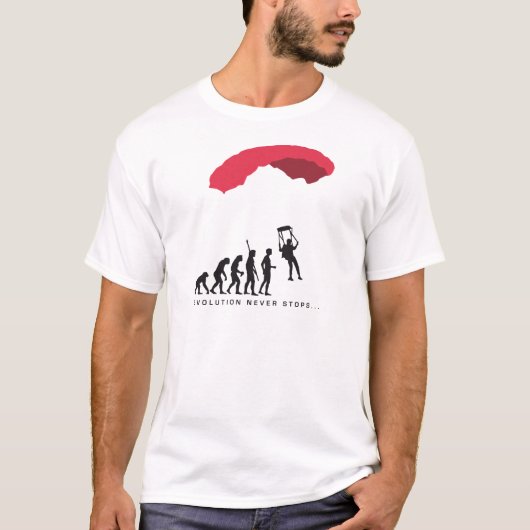 evolution Parachute T-shirt (Voorkant)