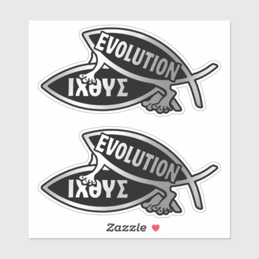 Evolution - Procréation x 2 Sticker (Feuille)