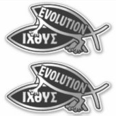 Evolution - Procréation x 2 Sticker (Devant)