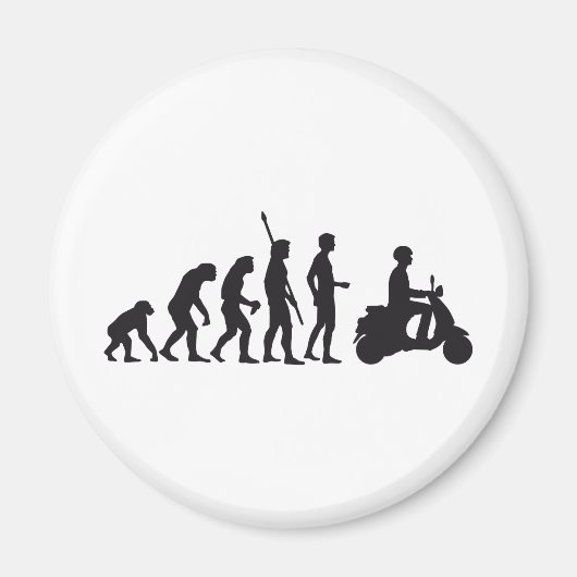evolution scooter magneet (Voorkant)