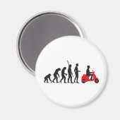 evolution scooter magneet (Voorkant / Achterkant)