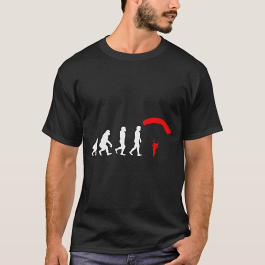 Evolution Skydiving for Sky Diver Teacher T-shirt (Voorkant)