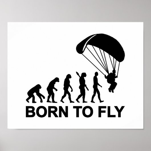 Evolution Skydiving, geboren om te vliegen Poster (Voorkant)