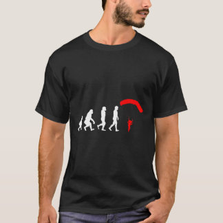 Evolution Skydiving Grappig Cadeau Voor Sky Diver  T-shirt