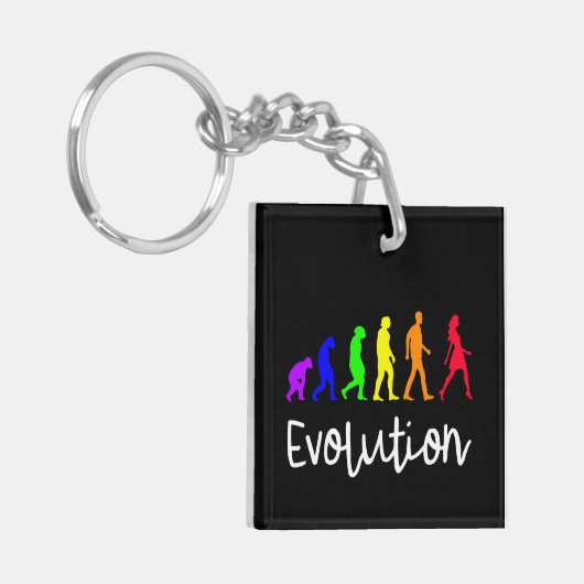 Evolution Sleutelhanger (Voorkant Links)
