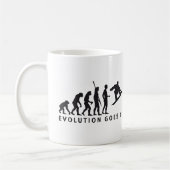 evolution snowboard koffiemok (Links)