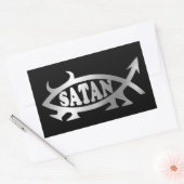 Evolution - Sticker Satan + Rectangulaire (Enveloppe)