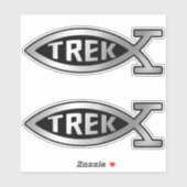 Evolution - Sticker Trek x 2 (Feuille)