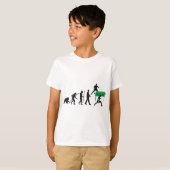 evolution table tennis player t-shirt (Voorkant volledig)