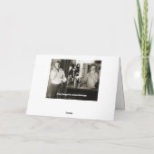 Evolution téléphonique Vintage Carte photo antique (Dos)