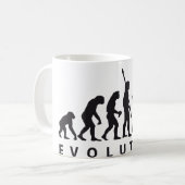 evolution tennis koffiemok (Voorkant links)
