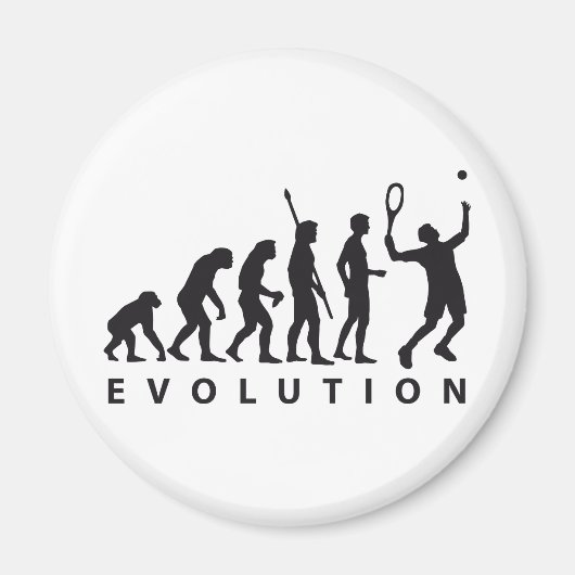 evolution tennis magneet (Voorkant)