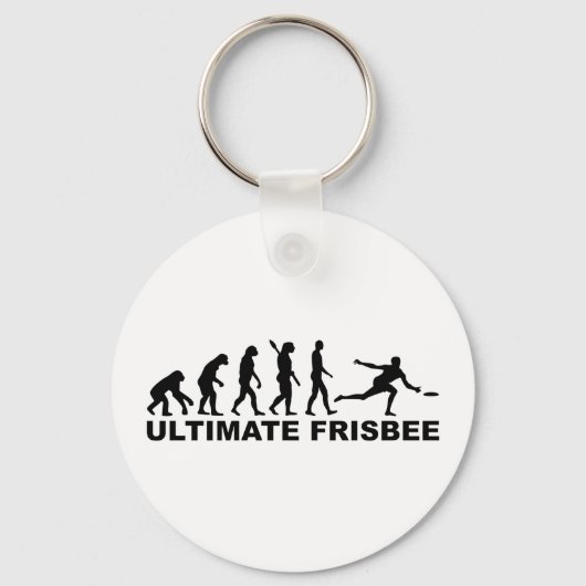 Evolution Ultimate Frisbee Sleutelhanger (Voorkant)
