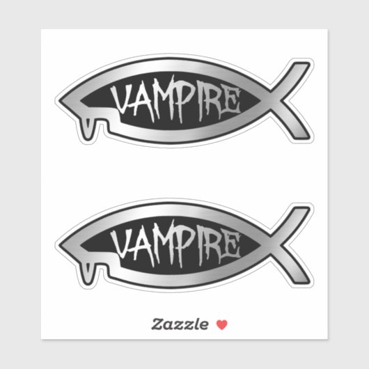 Evolution - Vampire x 2 Sticker (Feuille)