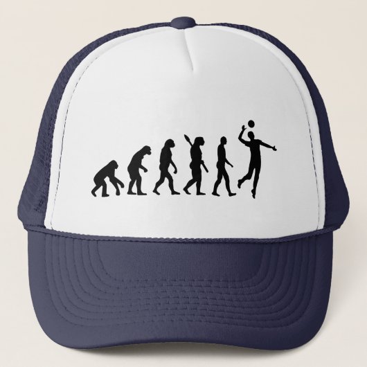 Evolution Volleyball-speler Trucker Pet (Voorkant)