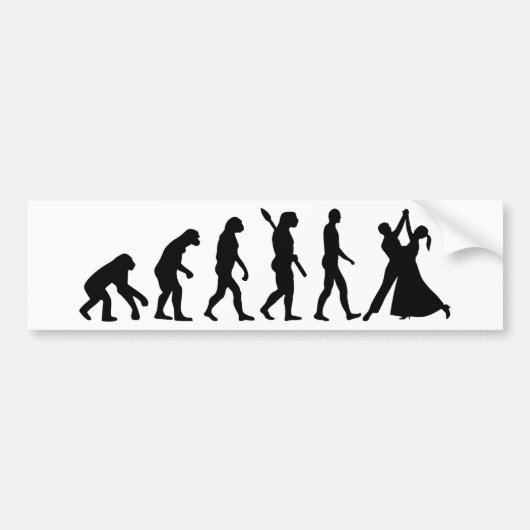 Evolution Waltz Bumpersticker (Voorkant)