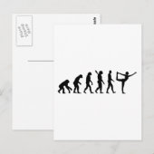 Evolution Yoga Briefkaart (Voorkant / Achterkant)
