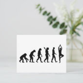 Evolution Yoga Briefkaart (Staand voorkant)
