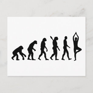 Evolution Yoga Briefkaart