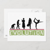 Evolution Yoga Gift Briefkaart (Voorkant / Achterkant)