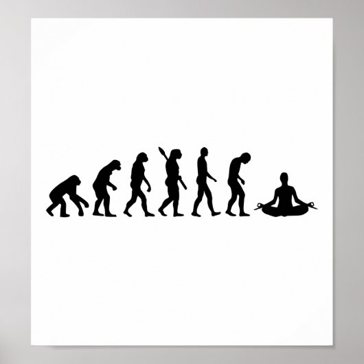 Evolution Yoga Poster (Voorkant)