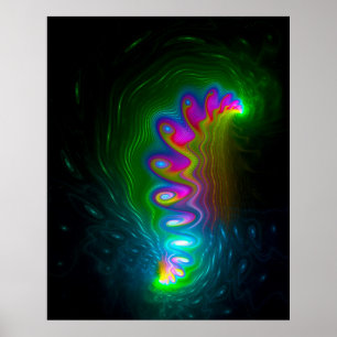 Evolutionair licht poster